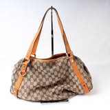Gucci 130736 Abbey GG Canvas Medium Bag