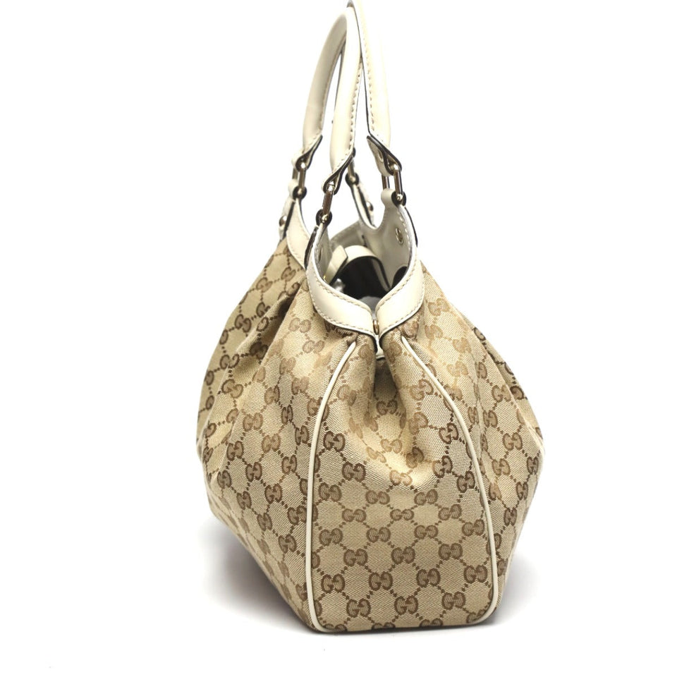 Gucci Handbag 211944 GG canvas Brown GG pattern Sukey