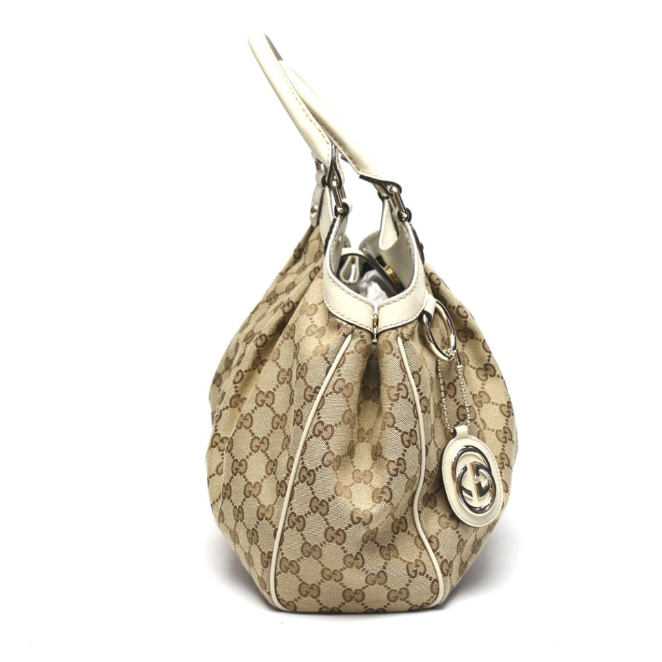 Gucci Handbag 211944 GG canvas Brown GG pattern Sukey