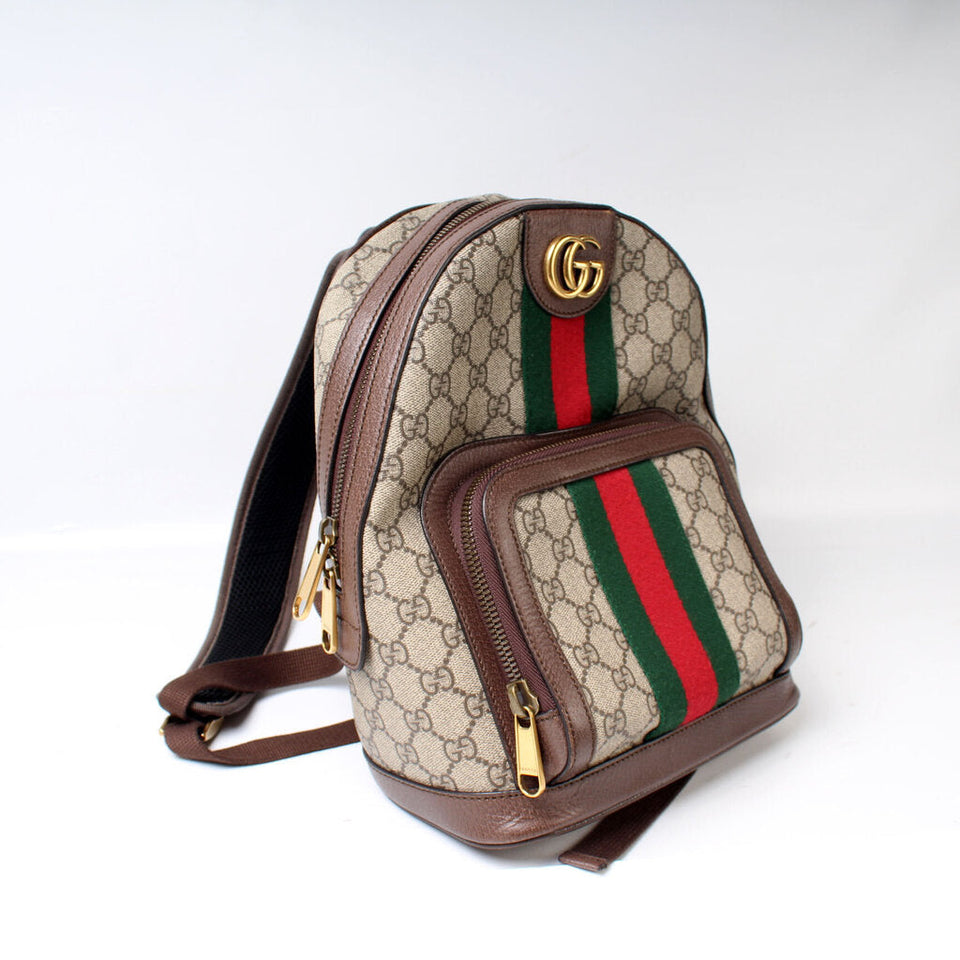Gucci 547965 GG Supreme Ophidia Backpack Bag