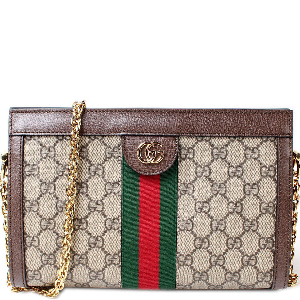 Gucci 503877 GG Supreme Ophidia Small Chain Bag