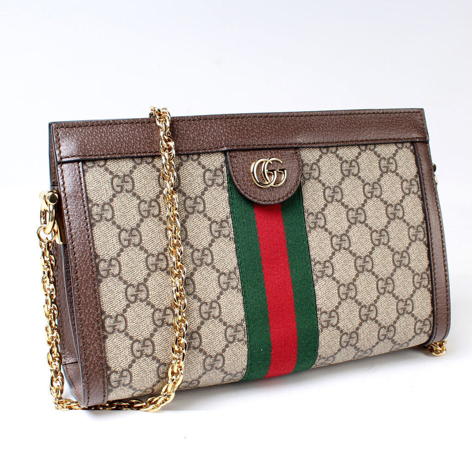 Gucci 503877 GG Supreme Ophidia Small Chain Bag
