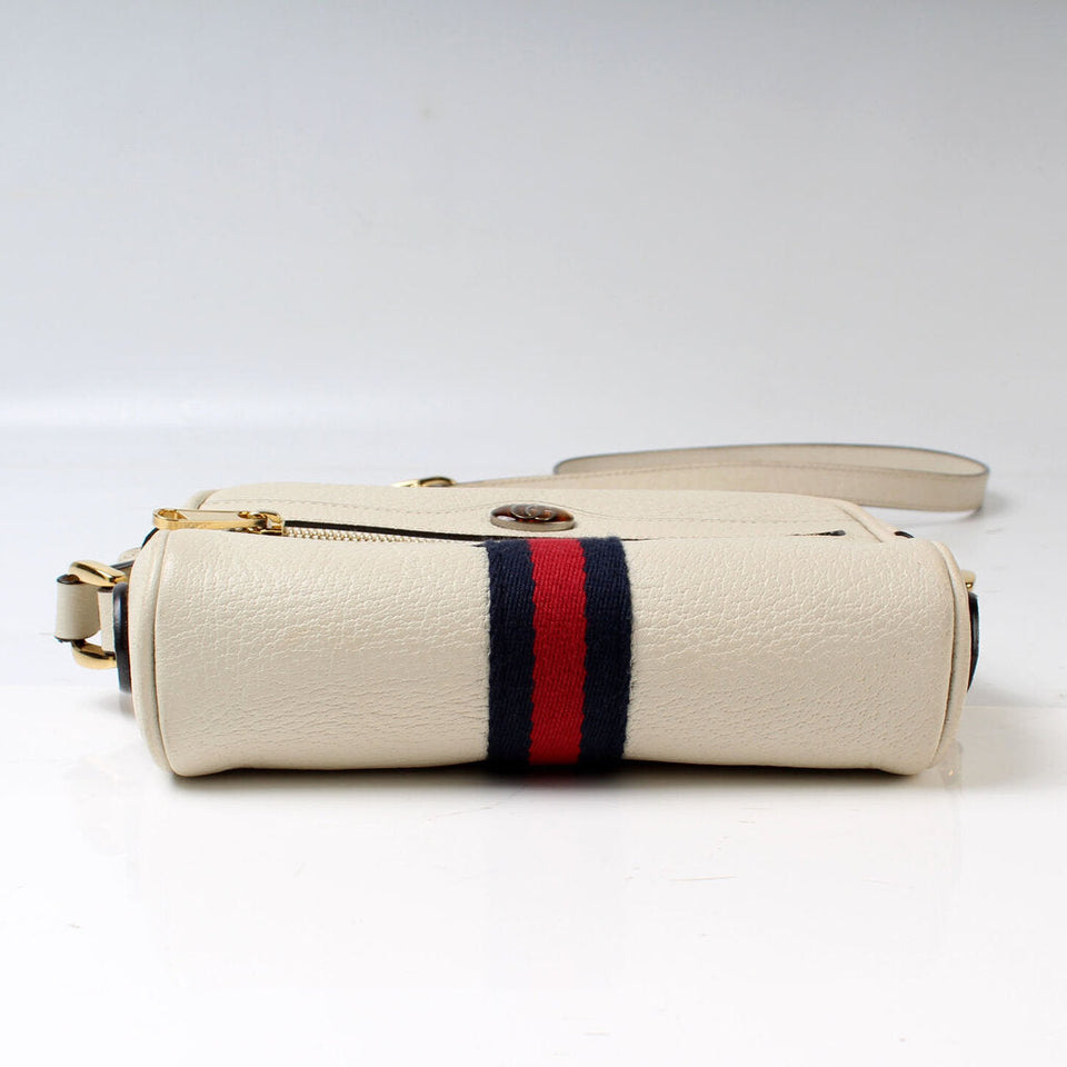 Gucci 517350 Ophidia Mini Leather Bag