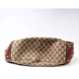 Gucci 137621 GG Horsebit Hobo Bag