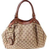 Gucci 211944 Sukey Canvas Tote Bag