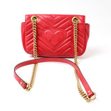 Gucci 446744 Marmont Shoulder Mini Flap Bag