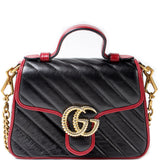 Gucci 583571 Marmont Mini Top Handle Bag