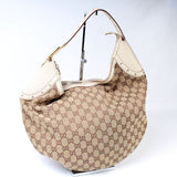 Gucci 145764 GG Crescent Hobo Bag