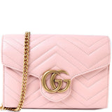 Gucci 474575 Marmont Chain Wallet Bag