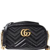Gucci 447632 Marmont Small Leather Camera Bag