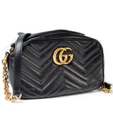 Gucci 447632 Marmont Small Leather Camera Bag