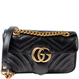 Gucci 446744 Marmont Shoulder Mini Flap Bag
