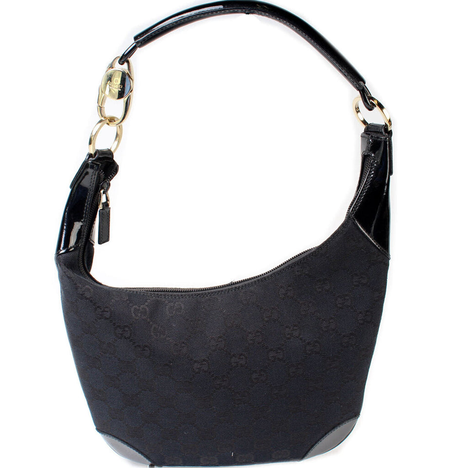 Gucci 001-4158 GG Canvas Hobo Bag