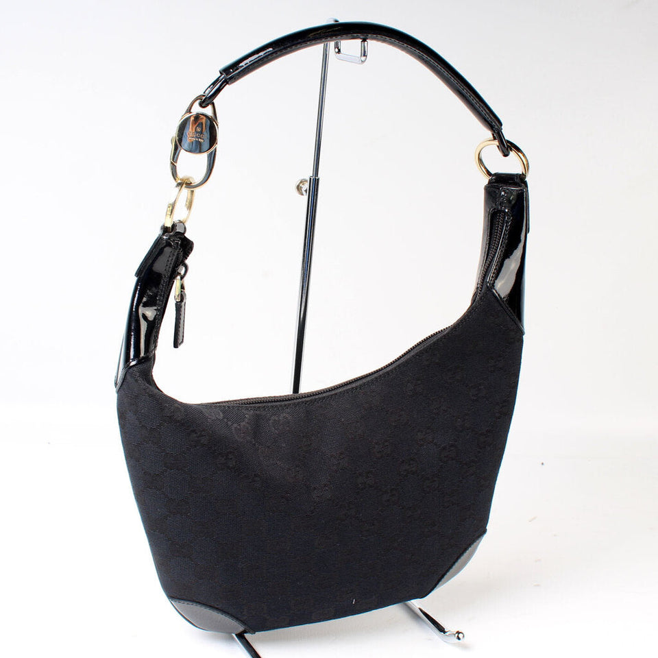Gucci 001-4158 GG Canvas Hobo Bag