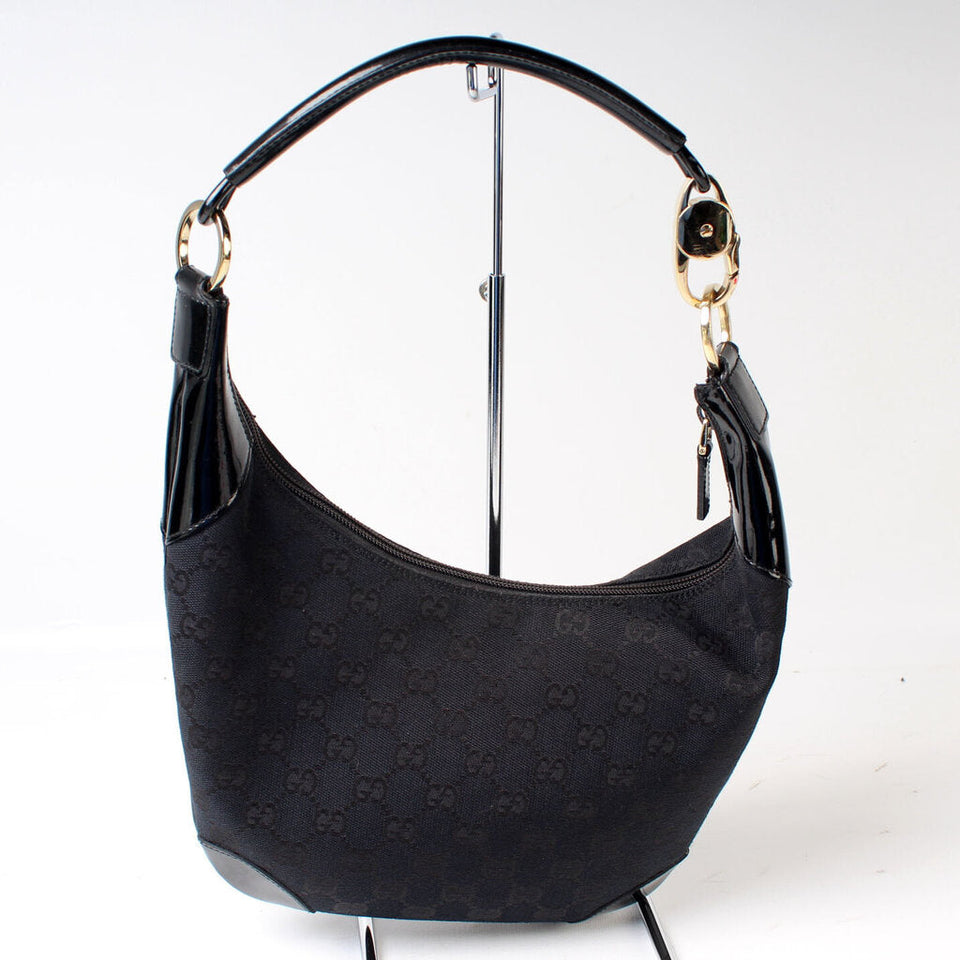 Gucci 001-4158 GG Canvas Hobo Bag