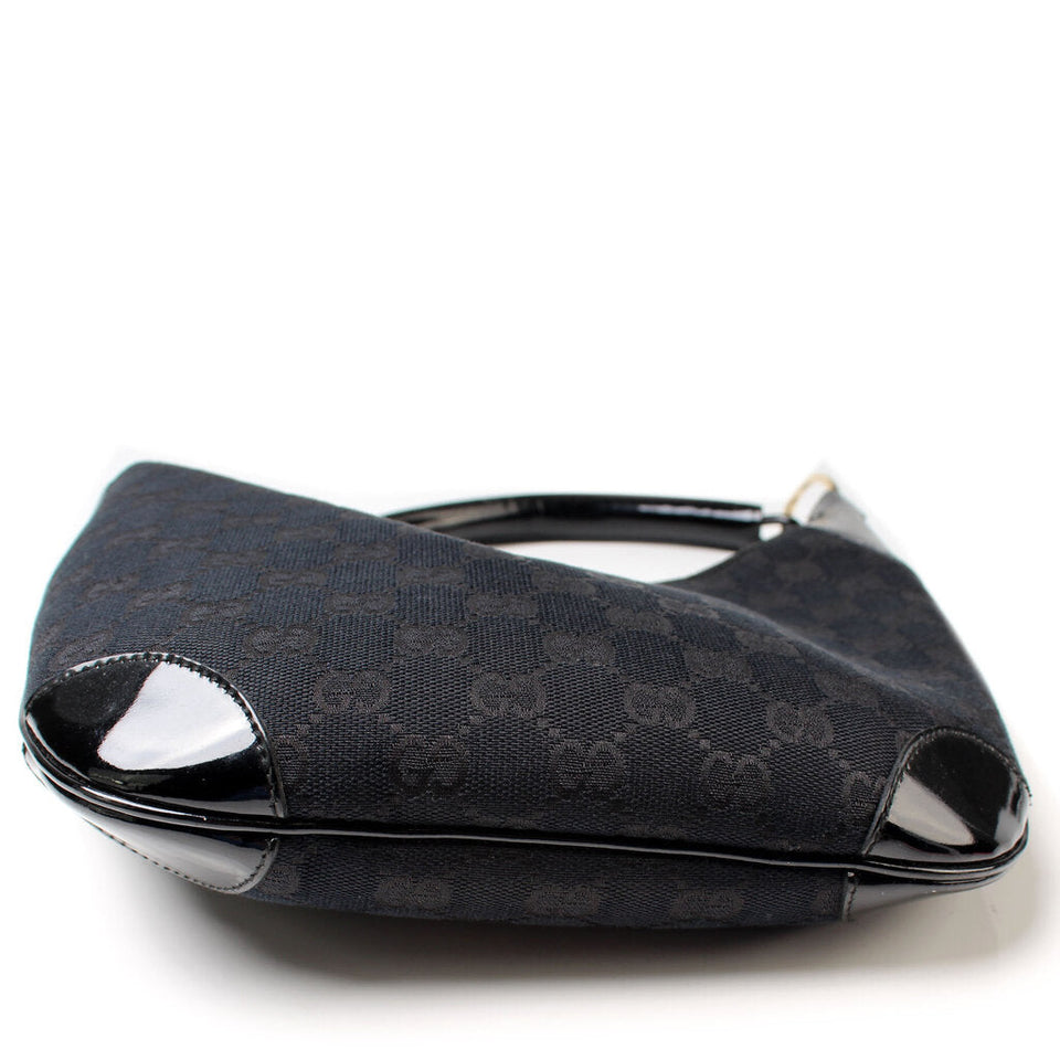 Gucci 001-4158 GG Canvas Hobo Bag