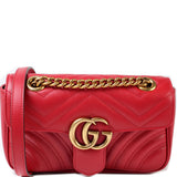 Gucci 446744 Marmont Shoulder Mini Flap Bag
