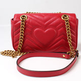 Gucci 446744 Marmont Shoulder Mini Flap Bag