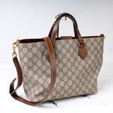 Gucci 473887 GG Supreme Soft Super Small Tote Bag