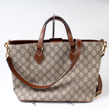 Gucci 473887 GG Supreme Soft Super Small Tote Bag