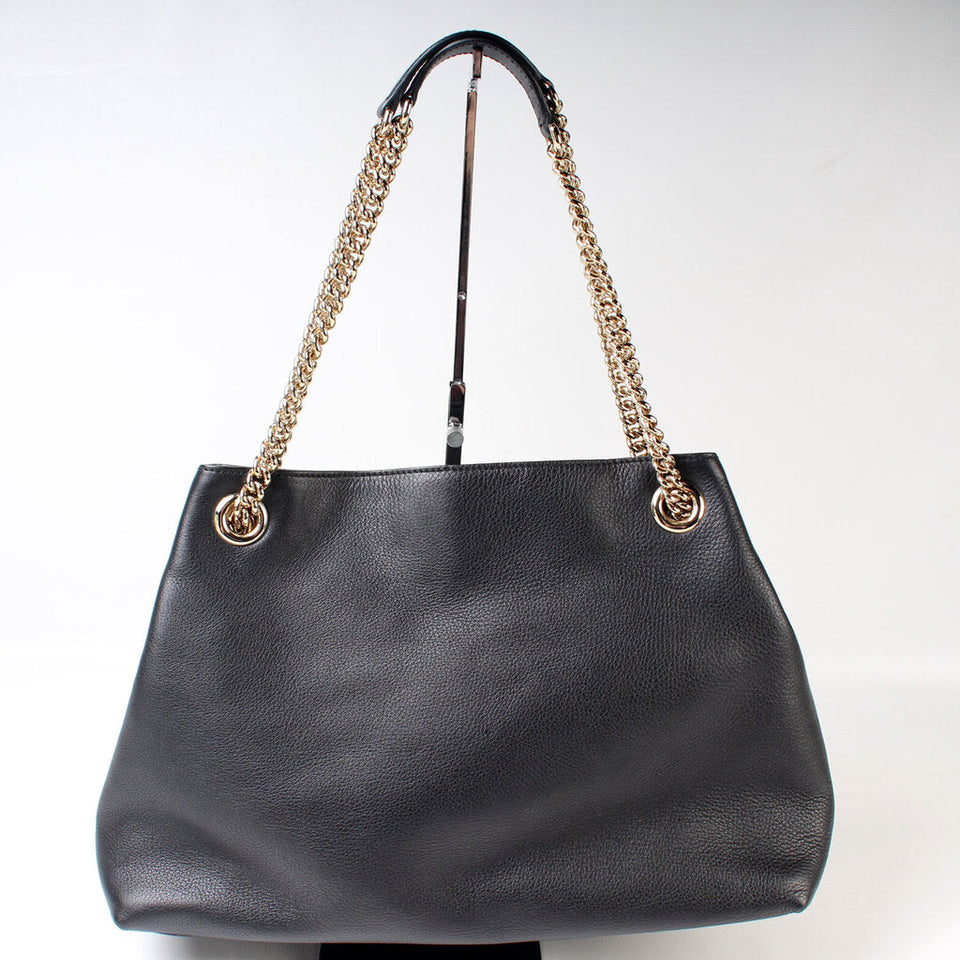 Gucci 308982 Soho Leather Shoulder Med Bag
