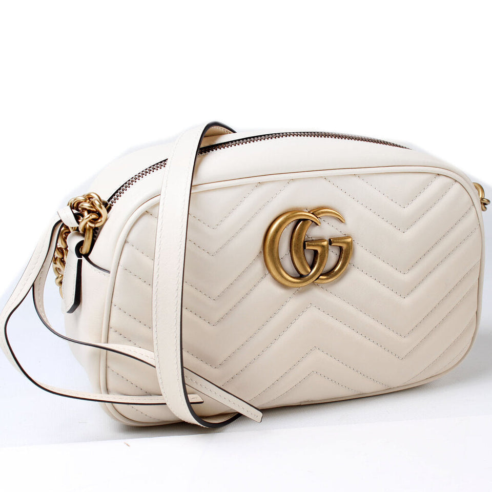 Gucci 447632 Marmont Small Leather Camera Bag