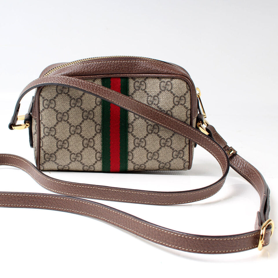 Gucci 517350 GG Supreme Mini Ophidia Bag