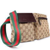 Gucci 28566 Canvas Waist Bag