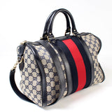 Gucci 247205 Boston Canvas Bag