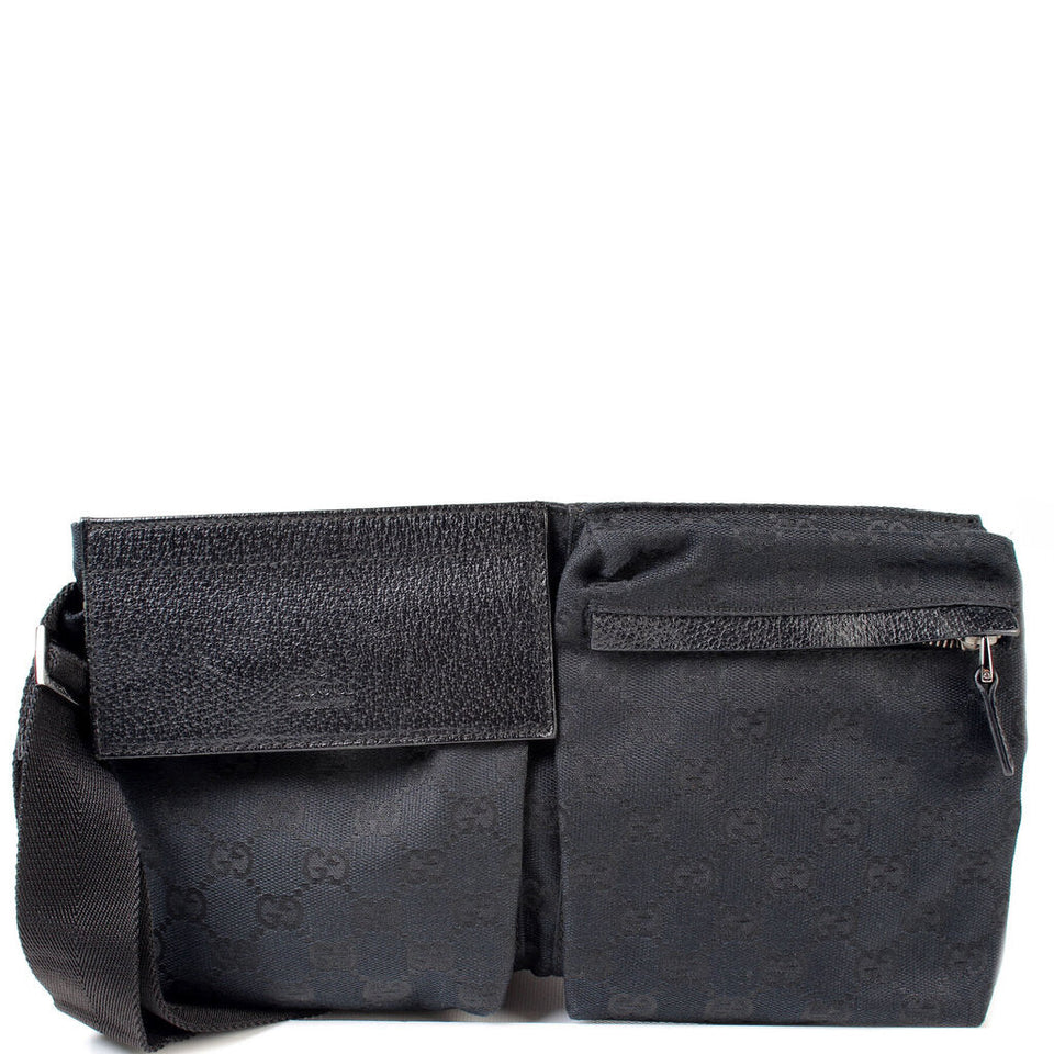 Gucci 28566 Waist Canvas Bag