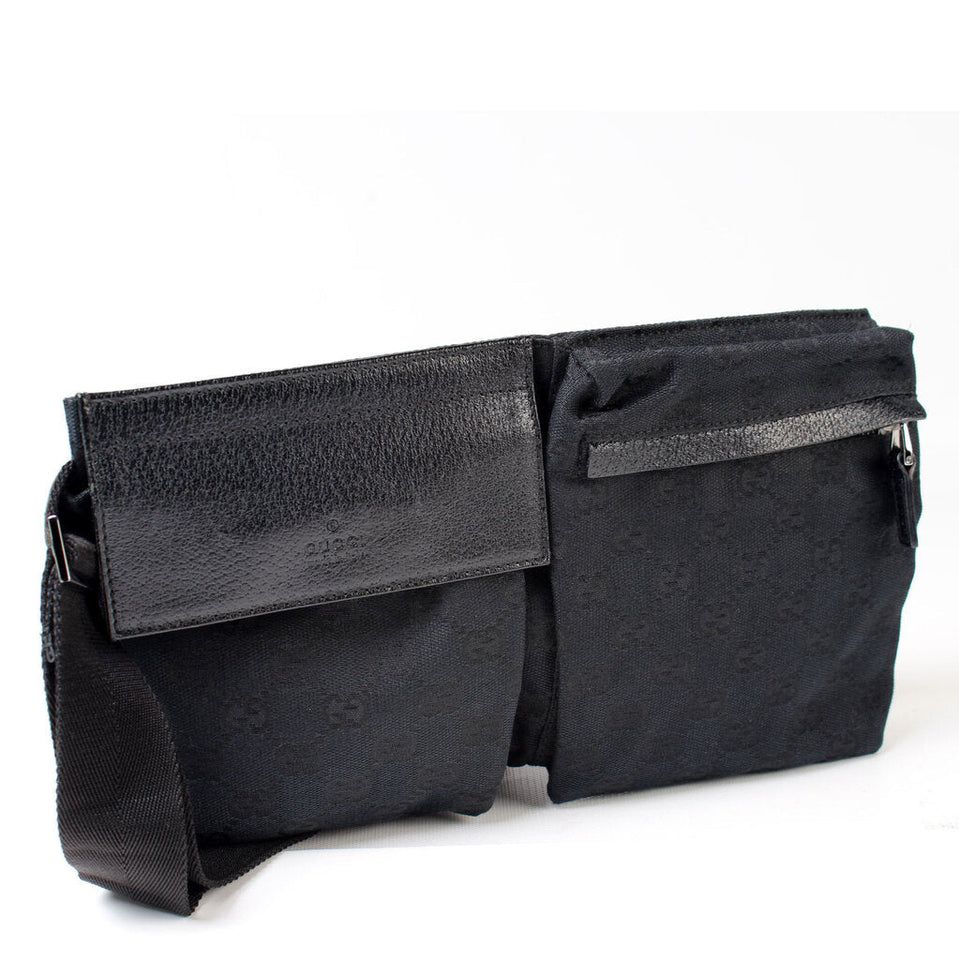 Gucci 28566 Waist Canvas Bag