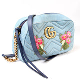 Gucci 447632 Marmont Small Canvas Camera Bag