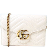 Gucci 474575 Marmont Chain Wallet Bag