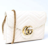 Gucci 474575 Marmont Chain Wallet Bag
