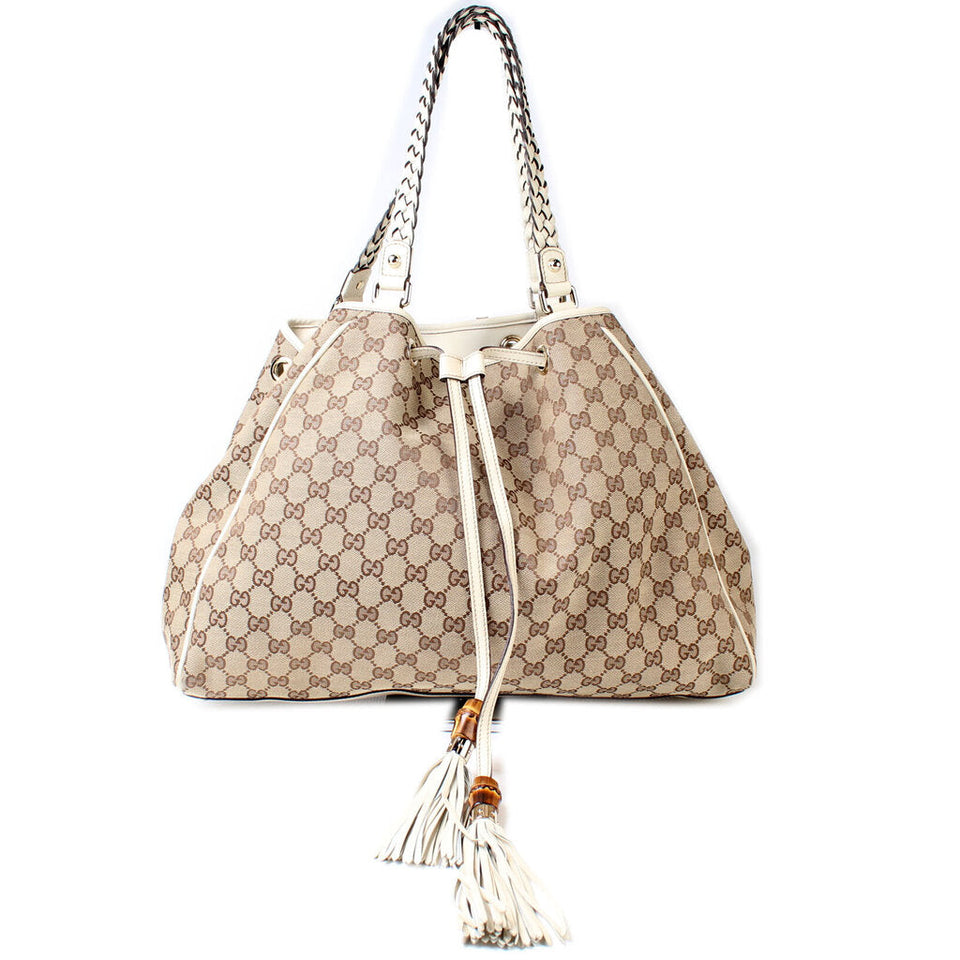 Gucci 170206 Peggy Braided Tote Bag