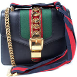 Gucci 431666 Sylvie Mini Leather Shoulder Bag