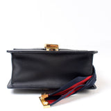 Gucci 431666 Sylvie Mini Leather Shoulder Bag
