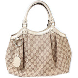 Gucci 211944 Sukey GG Canvas Medium Bag