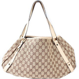 Gucci 130736 Abbey Canvas Tote Medium Bag