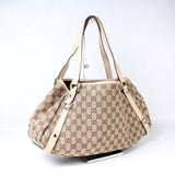 Gucci 130736 Abbey Canvas Tote Medium Bag