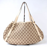 Gucci 130736 Abbey Canvas Tote Medium Bag