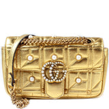 Gucci 446744 Marmont Shoulder Mini Flap Bag