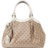 Gucci 211944 Sukey GG Canvas Medium Bag