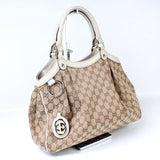 Gucci 211944 Sukey GG Canvas Medium Bag