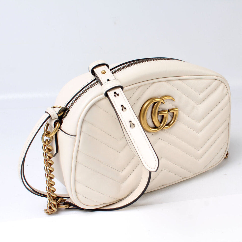 Gucci 447632 Marmont Small Leather Camera Bag