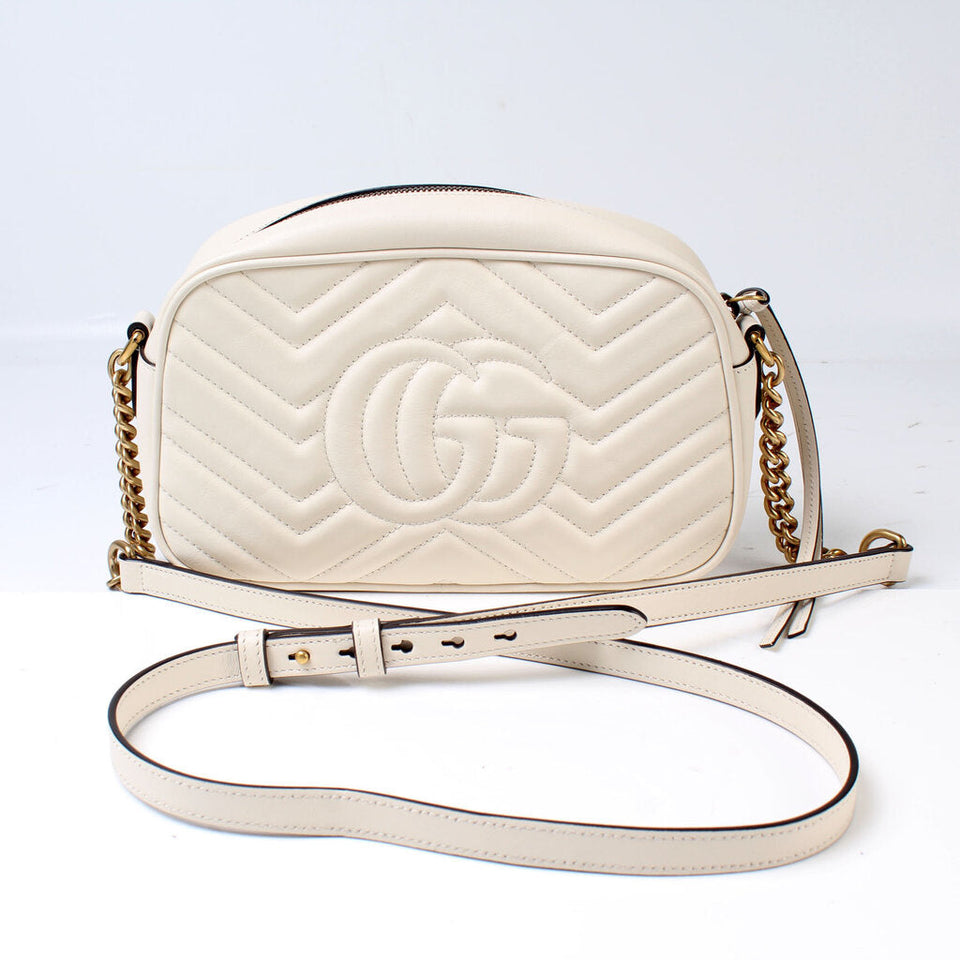 Gucci 447632 Marmont Small Leather Camera Bag