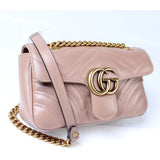Gucci 446744 Marmont Shoulder Mini Flap Bag