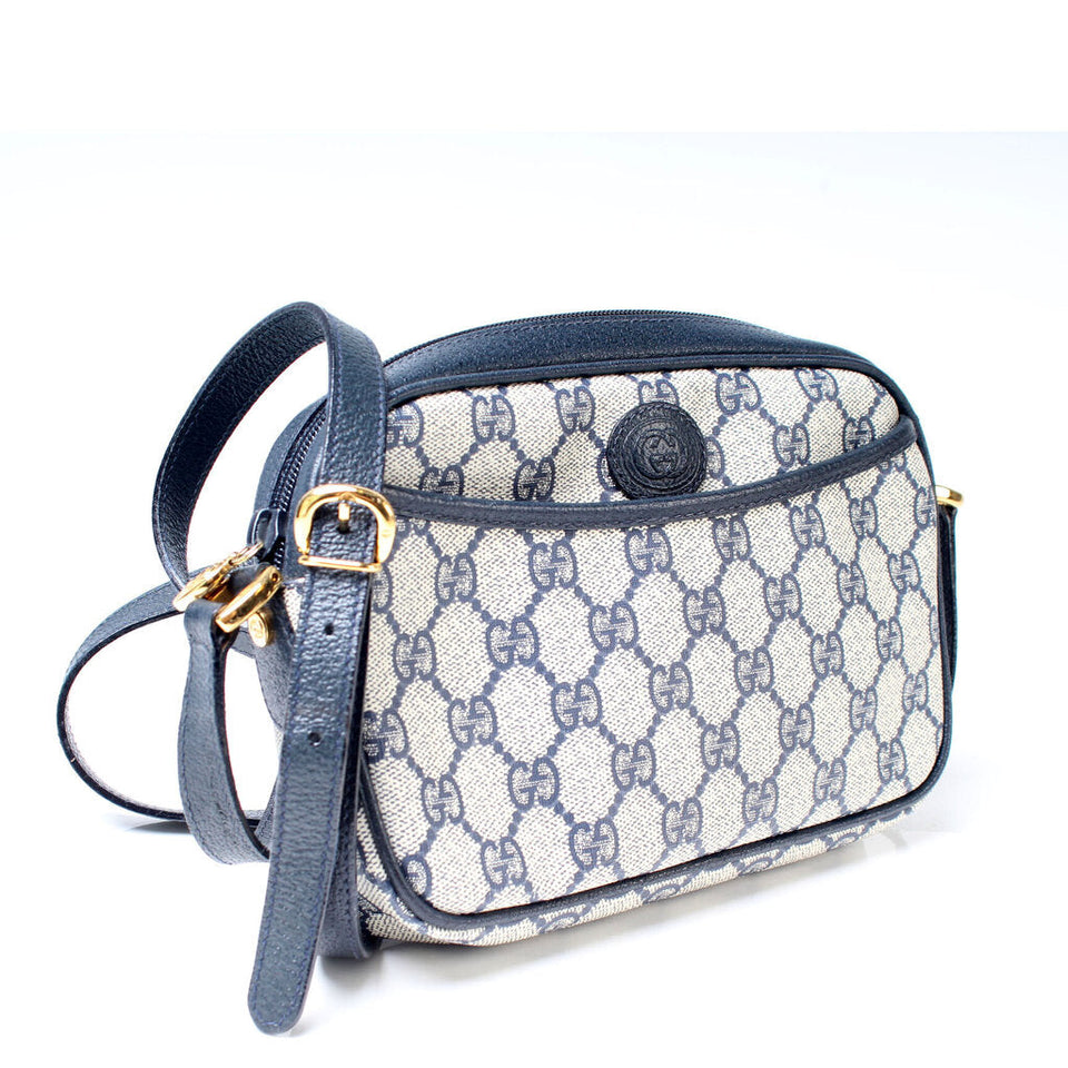 Gucci Vintage GG Supreme Camera Bag