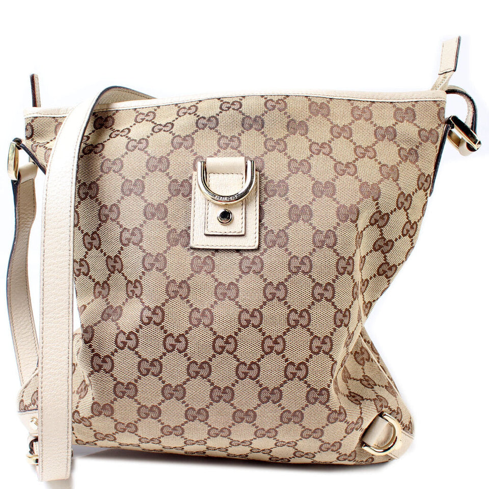 Gucci Abbey D Ring Messenger GG Canvas Bag