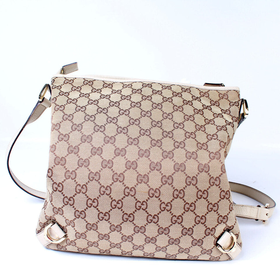 Gucci Abbey D Ring Messenger GG Canvas Bag